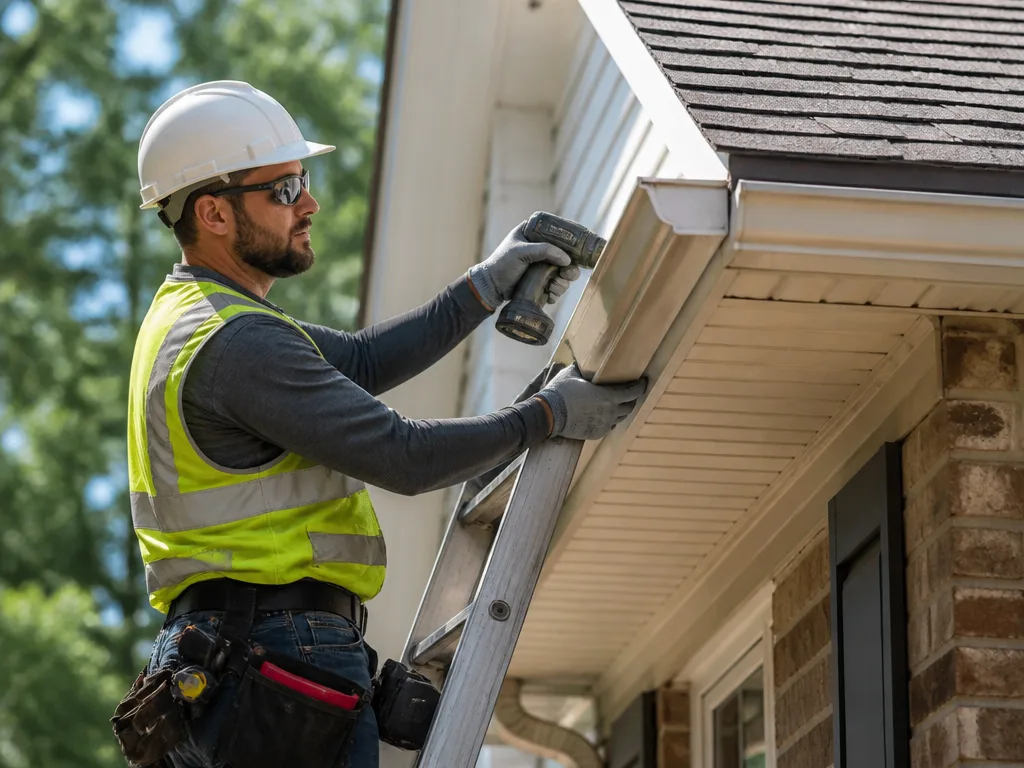 Aluminum Gutter Installation