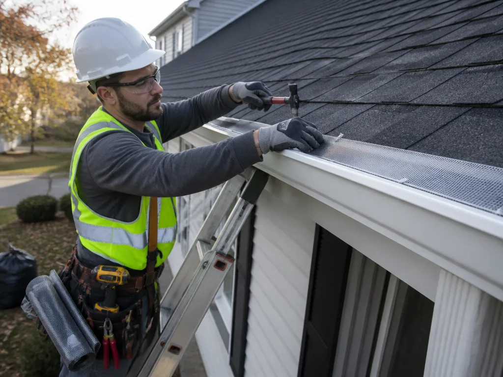 Gutter Guard Installation